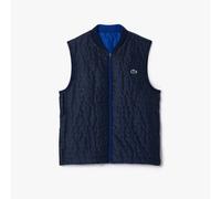 Men's Jacket Lacoste Sport Reversible Sleeveless Vest in Blue