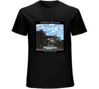 Men's Jackson Browne T Shirt Late for The Sky Vinyl cd Cover Black