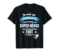 Mens Je suis cordiste et c'est un métier de super héros T-Shirt