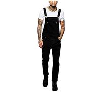 Mens Jeans Denim Dungarees Dungaree Bib Jumpsuit Overalls Work, Mens Denim Bib And Brace With Pockets Mens Overalls Dungarees Men Jumpsuit Jean Jumpsuit Shorts Casual Coverall Pants
