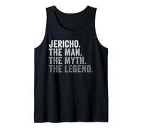 Mens Jericho The Man The Myth The Legend First Name Tank Top
