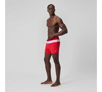 Men's Jetstream Striped Colourblock Swim Shorts Red/White - 2XL High Risk Red 2XL