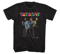 Men's Jimi Hendrix Smash Hits T-Shirt X-Large Black BlackXXL