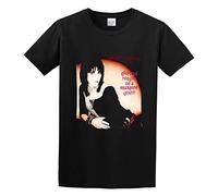 Men's Joan Jett Glorious Results of A Misspent Youth O-Neck Cotton T Shirt Black M