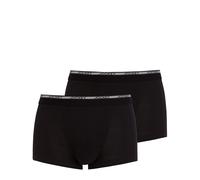 Cotton Short Trunk 2 Pack Jockey Black S
