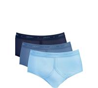 Jockey CLASSIC Y-Front Brief 3 Pack Black Grey Silver size 5XL 46 Inch waist