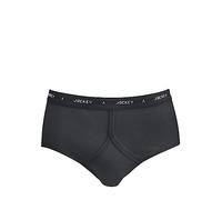 Men's Jockey Y-Front Cotton Briefs Multi Pack Of 9 Underwear Charcoal 34