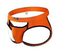 Men's Jockstrap Athletic Supporter for Men Sexy Jockstrap Men's Underwear Boxer Shorts Men's Pack, orange, M