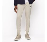 Men's Joggers Boss Javan Regular Fit Tracksuit Bottoms in Cream