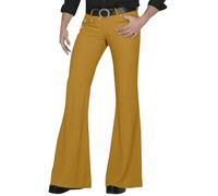 Mens Joggers Bottoms,Relaxed Stretch 60S 70S Bottom Pants Fit 70S Disco Outfits Comfort Flared Retro Leg