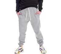 Mens Joggers, Slim Fit Solid Color Tracksuit Bottoms, Autumn Winter Warm Fleece Trousers, Relaxed Fit Leg Cargo Casual Pants, Beach Walking Running Sweatpants, Perfect for Hiking Travelling
