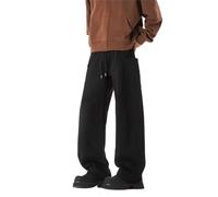 Mens Joggers - Trousers For Men Casual Jogger Pants With Crotch Relaxed Fit Tapered Sweatpants For Streetwear And Daily Comfort Flexible Motion Wear (Black, Xxl)