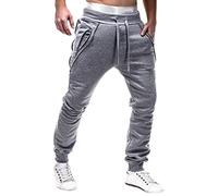 Men's Jogging Bottoms, Lightweight Tracksuit Bottoms, Long Sweatpants, Leisure Sports Trousers with Pockets and Drawstring, Yoga Sweatpants, Athletic Loose Pants, Men's Workout Trousers, All-Same