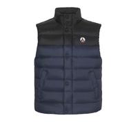 Men's JOTT Thomas Two-Tone Winter Gilet in Blue