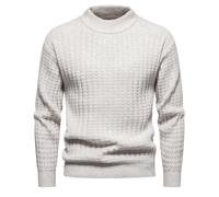 Men'S Jumpers,Wool Jumpers For Men Uk,Men's Sweater Coat - Cardigan Style Knitwear for Everyday Wear Classic Exterior with Modern Finishing Durable Fabric Gentle Comfort Versatile Layering (Beige, L)