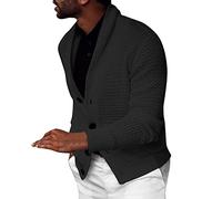 Mens Jumpers Xxxl - Blouse Solid Sweater 'S Cardigan Pullover Coat And Winter Long Sleeve Autumn 'Sweaters Pullovers (Black Xxxl)