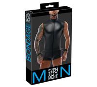 Men's Jumpsuit&Cuffs S Black