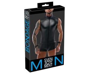 Men's Jumpsuit&Cuffs XL Black