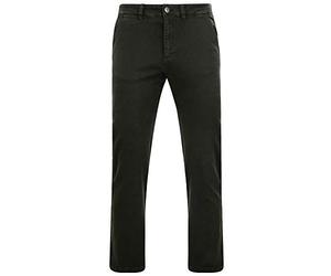 Mens Kam Tall 38 Inch X-Long Leg Regular Fit Chino KXL 261 - Khaki Green
