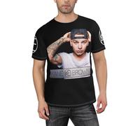 Men's Kane Singer Brown Country Music T-Shirts Fashionable Full-Print Tees Versatile Summer Short Sleeve Shirt Multicoloured M