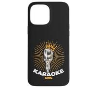 Mens Karaoke King Retro Microphone Singing Night Singer Case for iPhone 13 Pro Max