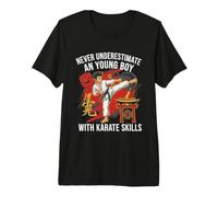 Mens Karate Graphic for Boy Premium T-Shirt