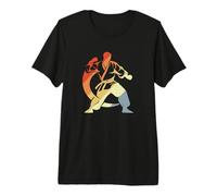 Mens Karateka Sketch Vintage Self-Defense Premium T-Shirt