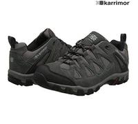 Karrimor Supa 5 Brown, Men’s Low Rise Hiking Boots, Grey (Dark Grey), 42 EU, 8 UK