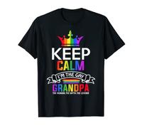 Mens Keep Calm I'm The Gay Grandpa T-Shirt