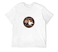Mens Keith Moon and Oliver Reed Tribute Tshirt M White