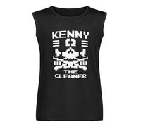 Mens Kenny Pro Wrestling Bullet Club T-Shirt Unisex Tee Sleeveless Vest Tank Tops Undershirt Black M