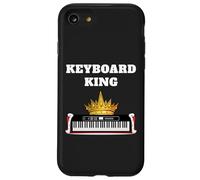 Mens Keyboard King Player Synth Music Keys Piano Synthesizer Case for iPhone SE (2020) / 7/8