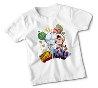 Mens Kids Bunny vs Monkey World Book Day T-Shirt Tee Costume Outfits Apparel #WBD 9-11 Years White