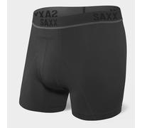 Saxx Underwear Light Compression Mesh Boxers Black S Men