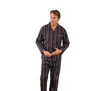 Mens Kingston Wyncette Cotton Pyjama Lounge Wear Champion Style Vine-2XL Wine