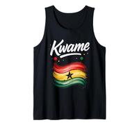 Mens Kwame Ghana Flag Ghanaian Name Birthday Gift Tank Top