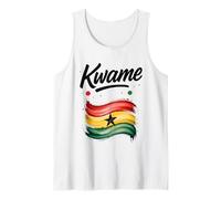 Mens Kwame Ghana Flag Ghanaian Name Birthday Gift Tank Top