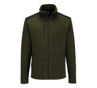 Mens KX3 Performance Fleece Jacket Knitted Fabric Full Zip Winter Coat