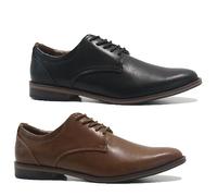 Mens Lace Up Brogues Smart Shoes - Casual Work, Wedding, Business, School Boots, Oxford | Italian, Formal Smart & Sleek Outfit (Brown, UK Footwear Size System, Adult, Men, Numeric, Medium, 8.5)