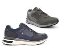 Mens Lace Up Trainers Size 6 Boys Trainers Size 10 Memory Foam Trainer Mens Casual Shoe Comfort Trainer Casual Shoe Lace Up Shoes Comfort Memory Foam Sizes 6-12 Grey/Navy 6 UK