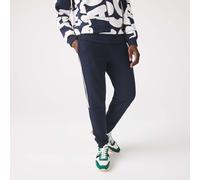 Men's Lacoste Branded Tape Joggers in Blue