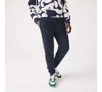 Men's Lacoste Branded Tape Joggers in Blue