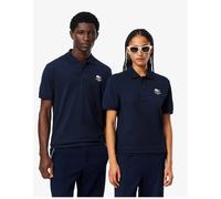 Men's Lacoste Classic Fit Signature Print L.12.12 Polo Shirt - Navy - Size: 40