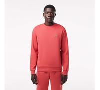 Men's Lacoste Fleece Crewneck Sweatshirt in Red