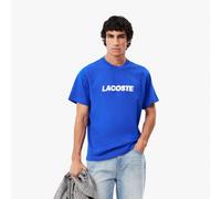 Men's Lacoste Heavy Cotton Logo T-Shirt in Blue