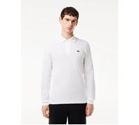 Lacoste Original L.12.12 Long Sleeve Cotton Polo Shirt Size 5 - L White