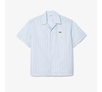 Men's Lacoste Relaxed Fit Short Sleeve Shirt in Blue