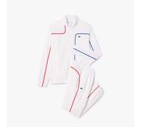 Men's Lacoste Sport Colour Block Tennis Tracksuit in White