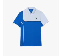 Men's Lacoste Sport Regular Fit Ultra Dry Piqué Tennis Polo Shirt in Blue
