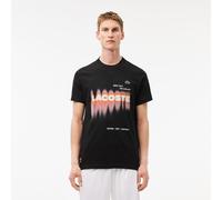 Men's Lacoste Tennis X Daniil Medvedev T-Shirt in Black